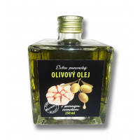 Extra panenský olivový olej s pečeným česnekem 250ml